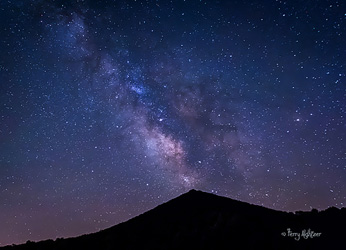Sharp Top Spews Stars Peaks of Otter By Terry Aldhizer